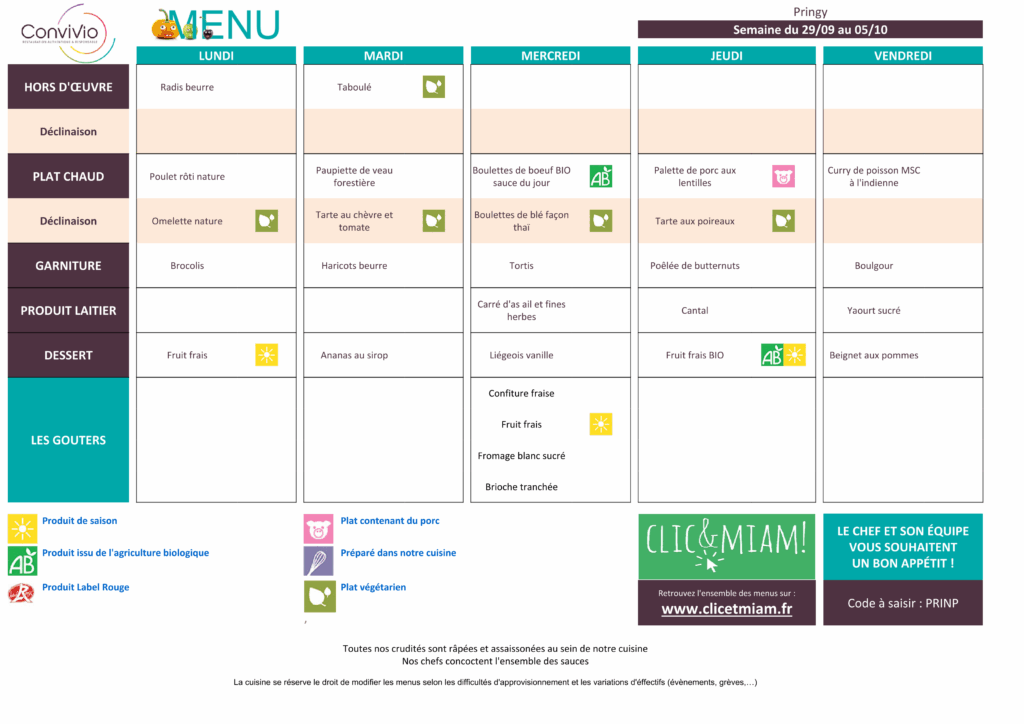 SEMAINE.40. 1 1