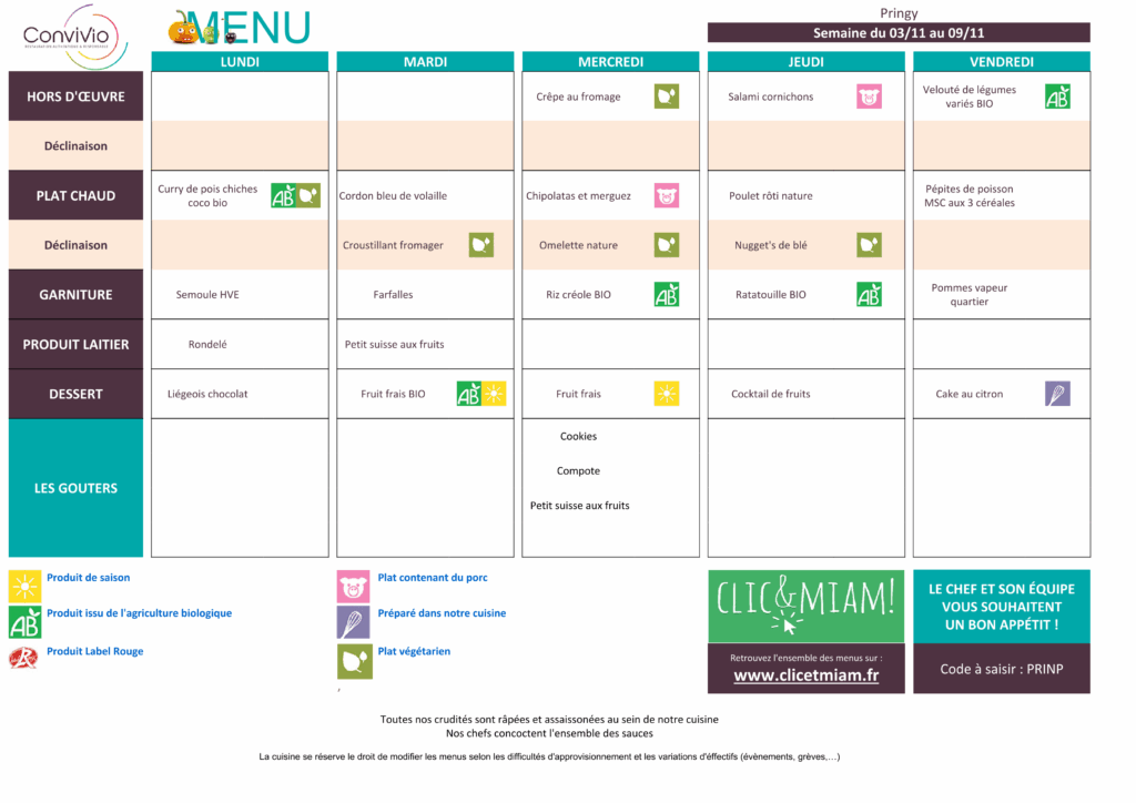 MENUS.SEMAINE.45. 1