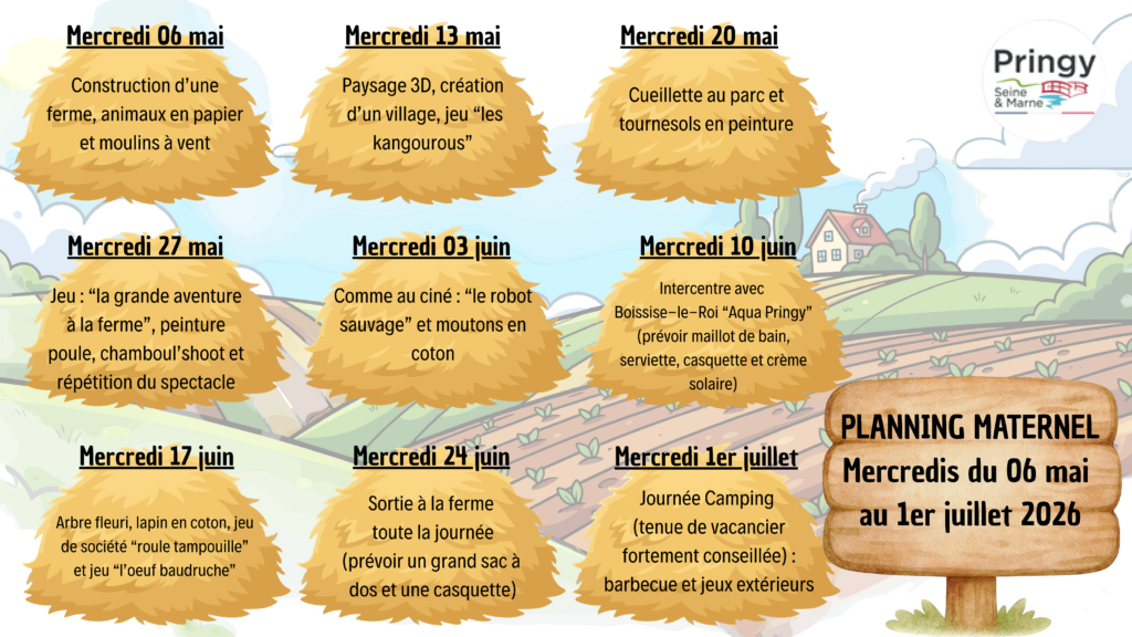 PLANNING.ACTIVITES.MERCREDI.3 5.ANS .CYLCLE.5. 1