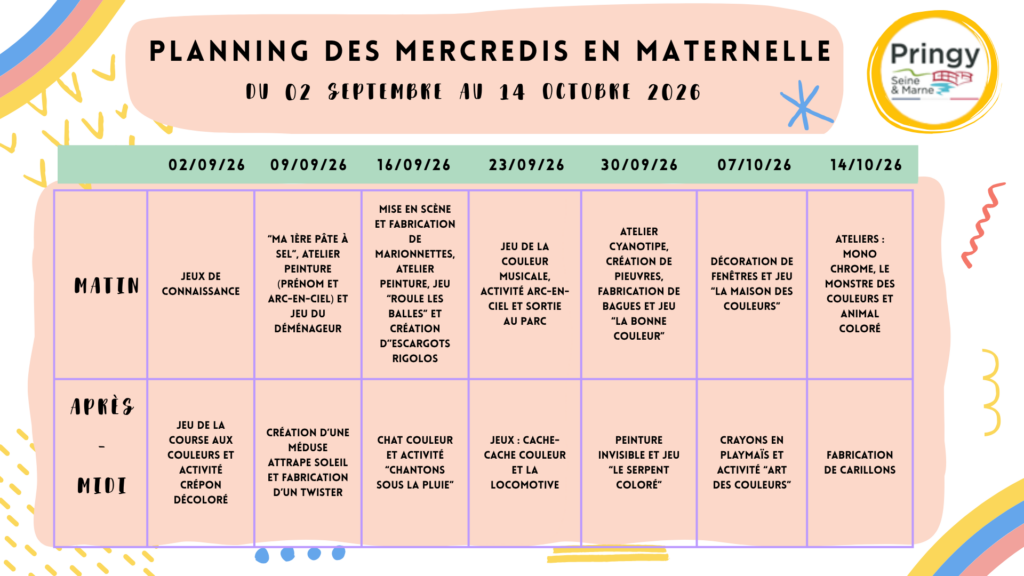 PLANNING.ACTIVITES.MERCREDI.3.5.ANS .SEPTEMBRE.OCTOBRE.2026